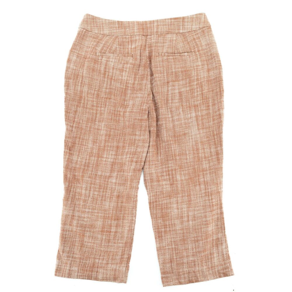 Christopher Banks Womens 10 Cropped Pants Straight Leg 100% Cotton